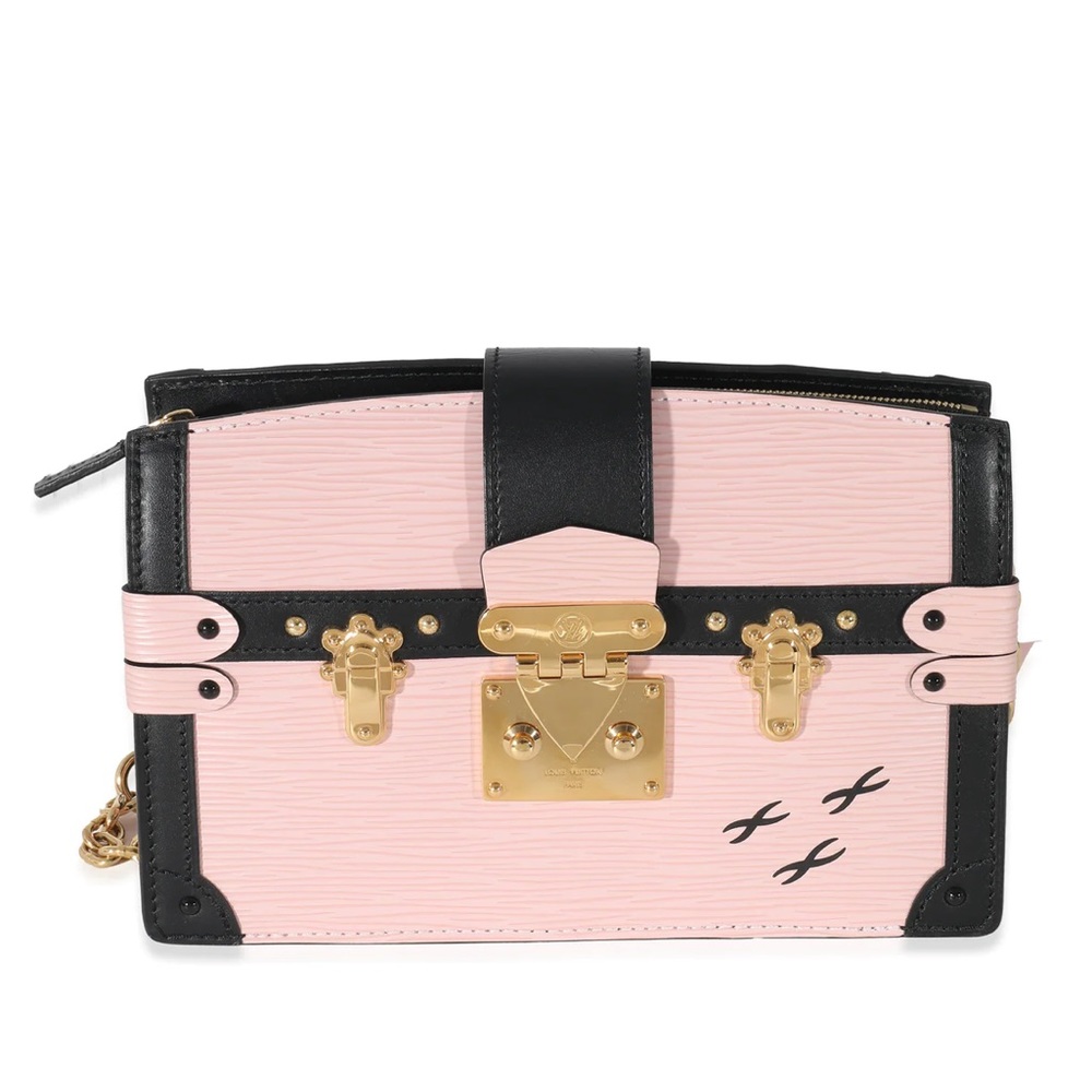 Louis Vuitton Epi Trunk Multicartes Rose Ballerine